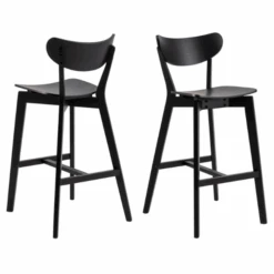 Roxby Barkruk: Zwart Eiken Fineer, Rubberwood Onderstel -Emob Ontwerp zonder titel 2023 11 17T083257.264 67ad