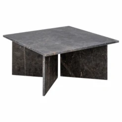 Marron Gelakte Marmeren Vierkante Salontafel, 90x90x42cm -Emob Ontwerp zonder titel 2023 11 17T090753.633 83c5
