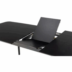 Montreux Rechthoekige Eettafel - Zwart Eikenfineer, 180/219x90cm -Emob Ontwerp zonder titel 2023 11 17T102008.362 d446