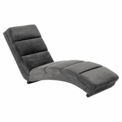 Vic Stoffen Donker Grijze Chaise Longue: Strak, Gestikt Ontwerp -Emob Ontwerp zonder titel 2023 11 22T111008.810 a139