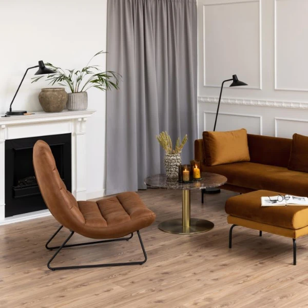 Kentucky Mix Loungestoel: Brandy 9, Slede Onderstel 7 Kentucky Mix Loungestoel: Brandy 9, Slede Onderstel - Afbeelding 7