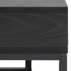 Willford Vierkante Salontafel - Essenzwart Melamine, 80x80 Cm -Emob Ontwerp zonder titel 2023 11 23T094341.405 308d