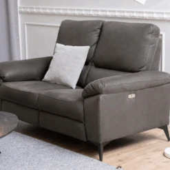 Relaxfauteuil Rana: Grijs Stof, USB Opladen, Gemotoriseerd -Emob Ontwerp zonder titel 2023 11 24T135616.444 519f