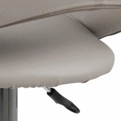 Plump Barkruk: PU Grijs, Chromen Onderstel, Gas Lift En Draaibaar -Emob Ontwerp zonder titel 2023 11 27T113350.484 251e