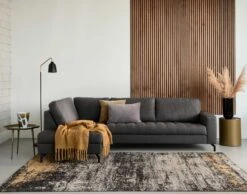 Hoekbank Manetto Links - Antraciet -Emob db 29322 68 1 ed31