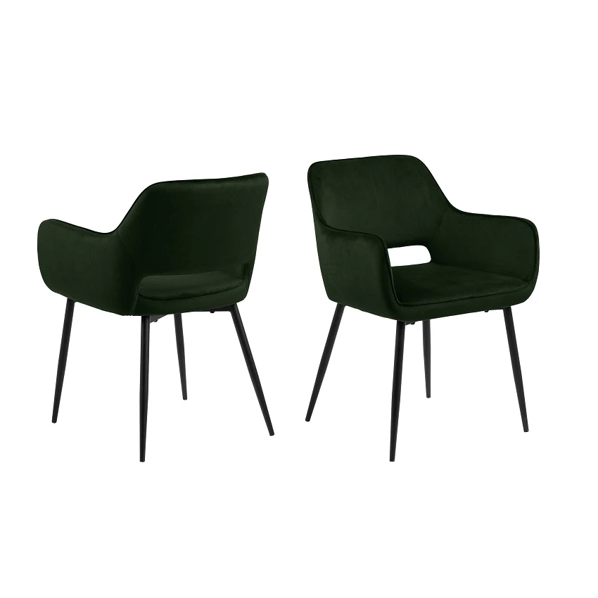 Stoel Dani - Olijfgroen 1 Stoel Dani - Olijfgroen